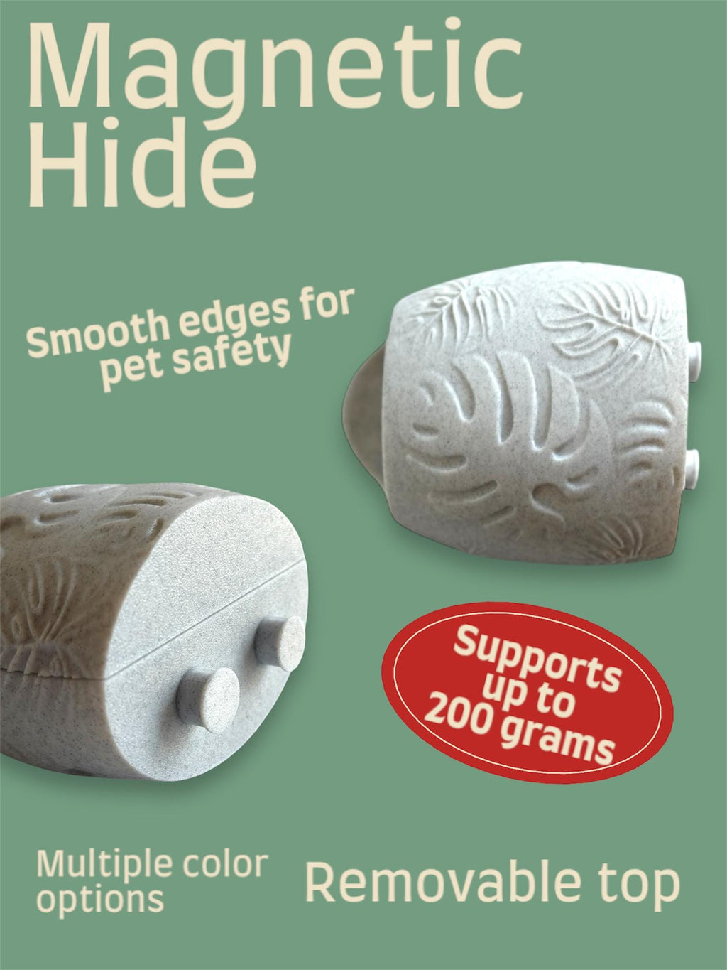 Magnetic Gecko Hide