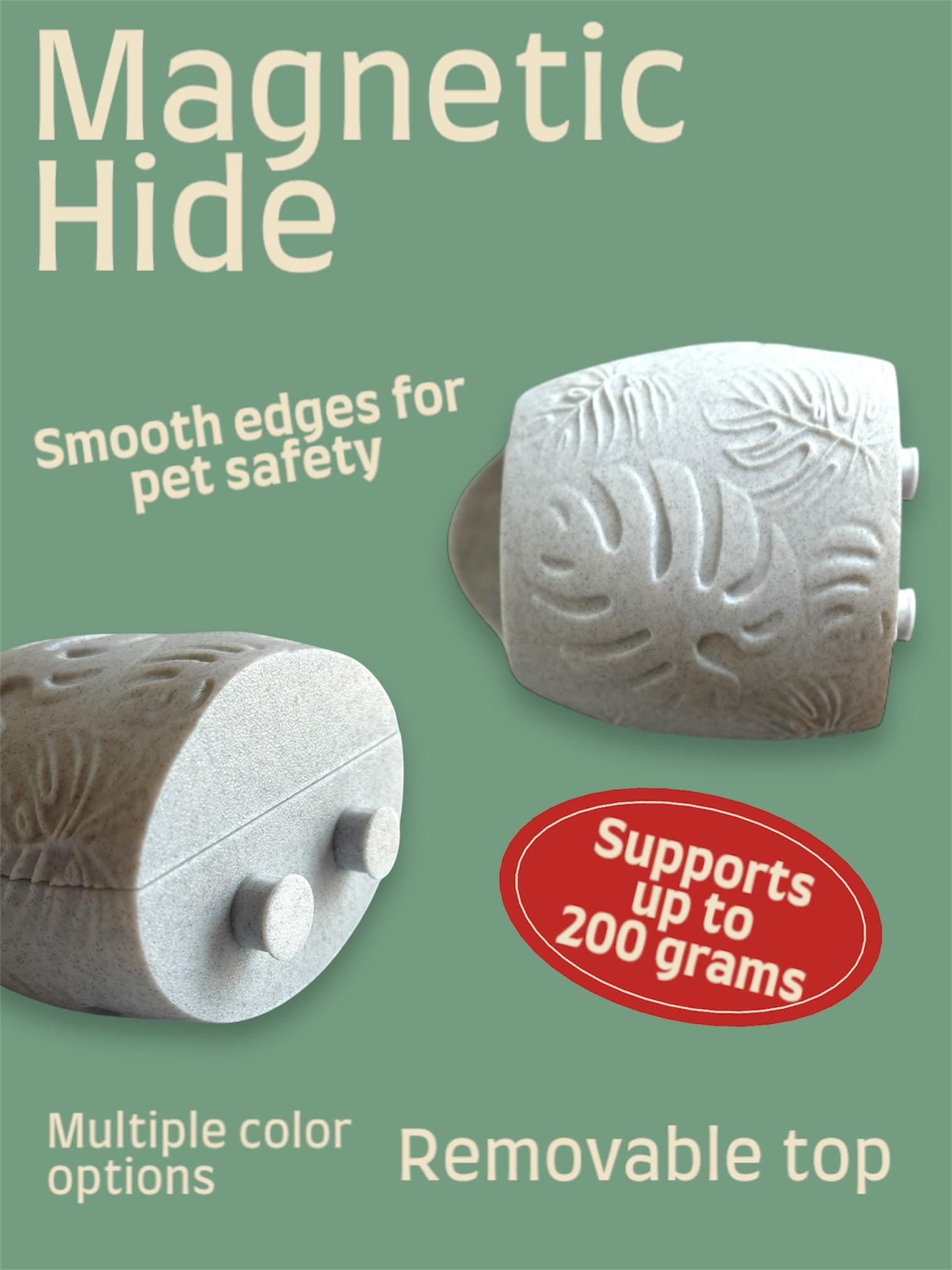 Magnetic Gecko Hide