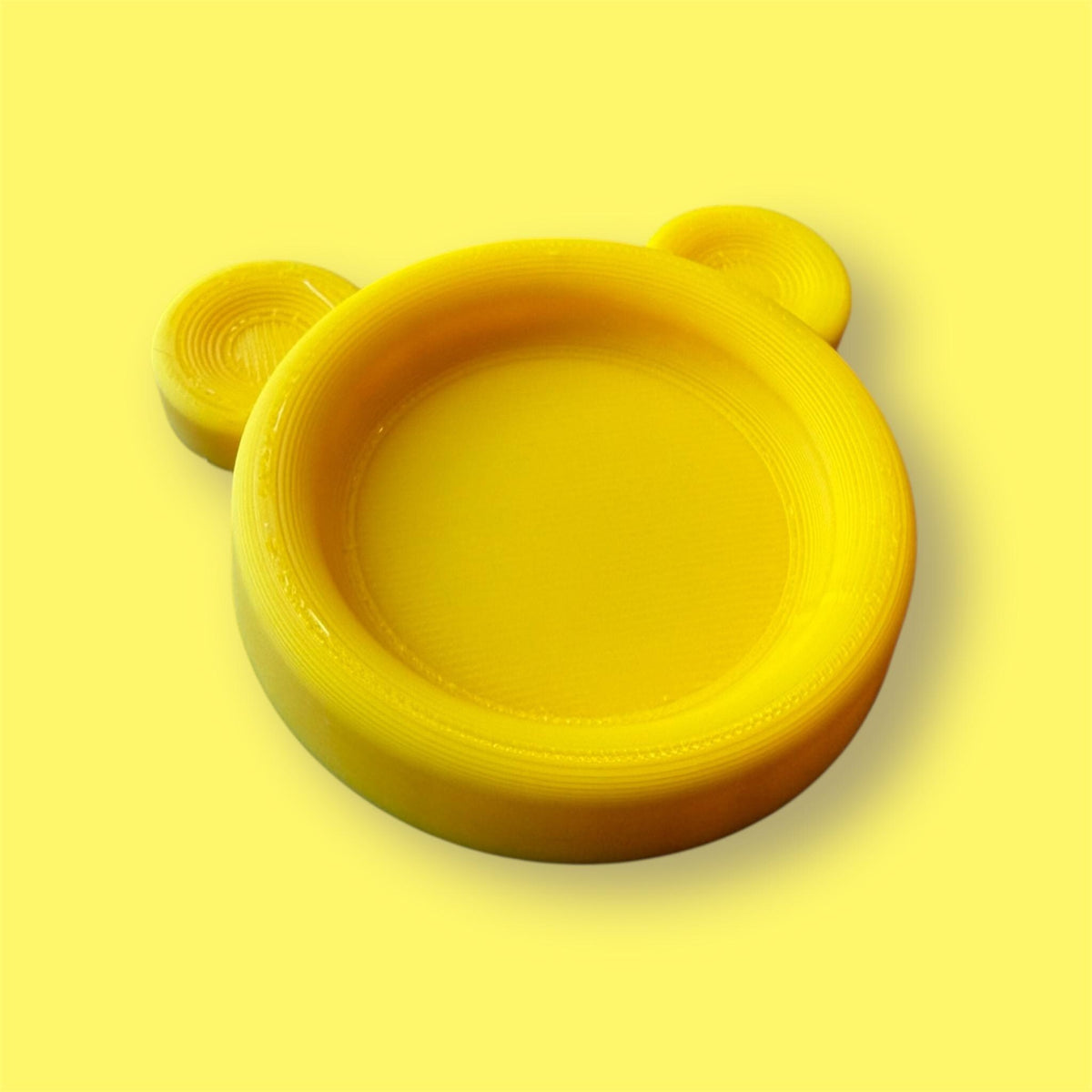 Bear shape Reusable 5ml Gecko food dish