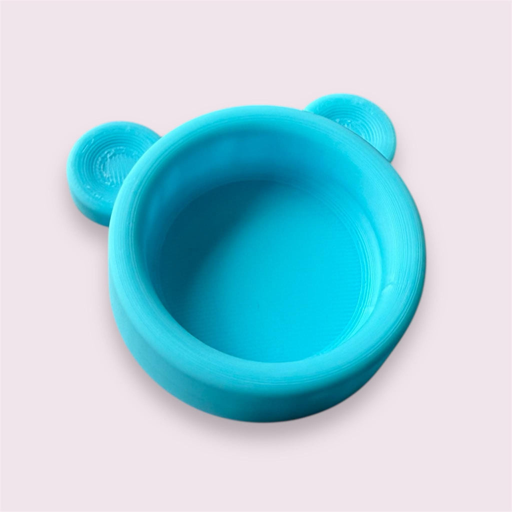 Bear shape Reusable 10ml Gecko food dish